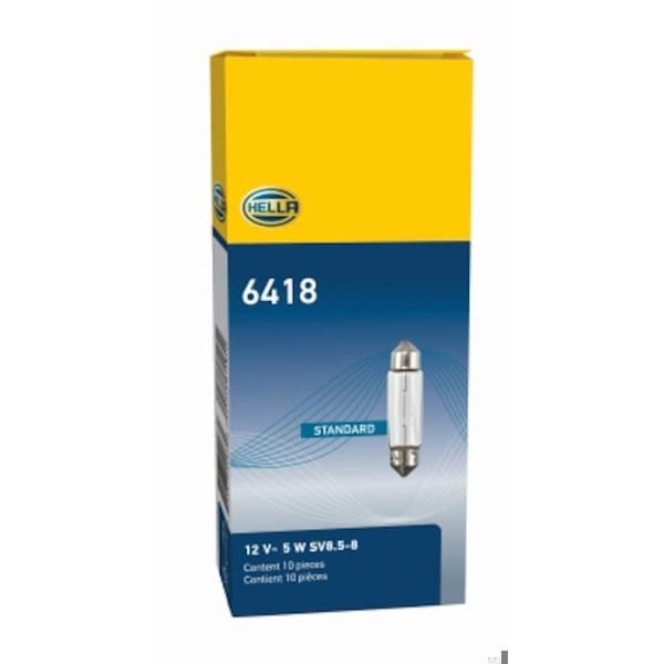 BULB 6418 12V 5W SV8